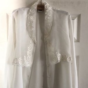 White Long Sleeve Blouse